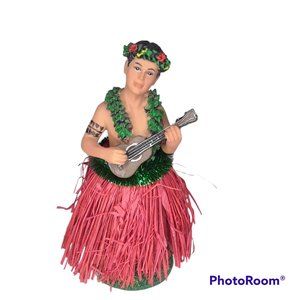 Hula Dashboard Male Doll by Chiefly Company In Hawaii